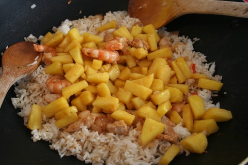 pineapple fried rice